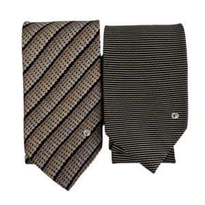 Gianni Versace Classic V2 Silk Tie Medusa Logo Black Blue Handmade Italy Designe